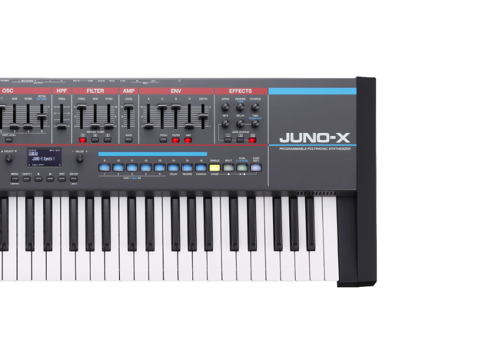 Cận cảnh ROLAND JUNO-X tại Piano House